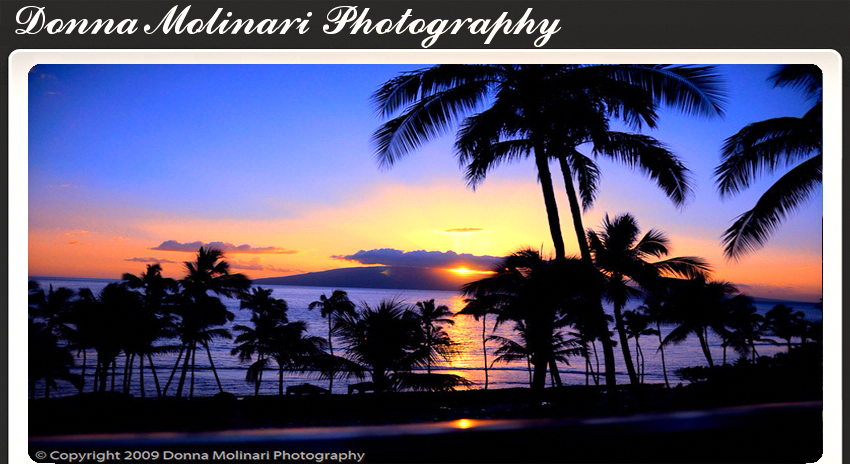 Maui Sunset Donna Molinari Photography Trademark